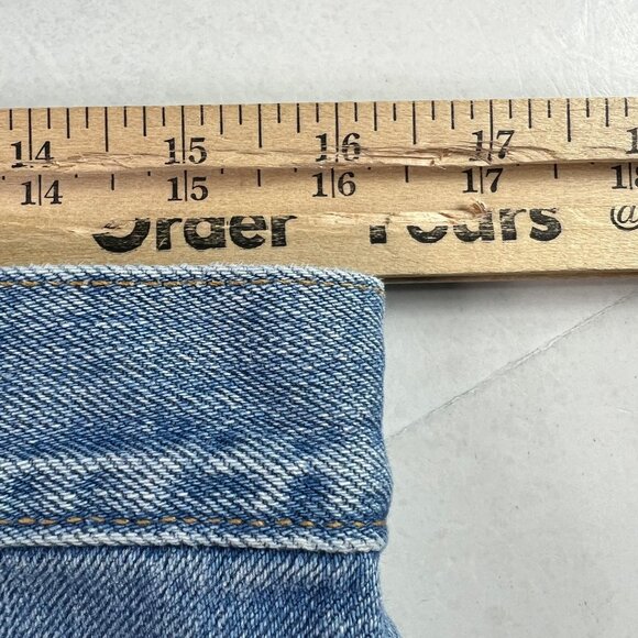 Y2K Levi's Jean Women 32x30* 515 Mid Rise Boot Cut Blue Faded Denim Tag 12M Miss - Picture 16 of 16